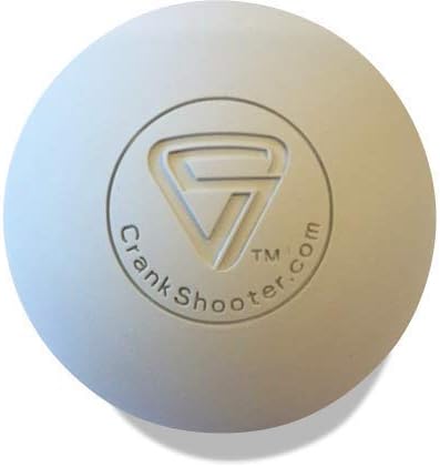 CrankShooter Lacrosse Ball Set, 10 Dozen Lacrosse Game Balls (Qty 120/case), NOCSAE, NCAA, NFHS, and SEI Certified, 120 Balls (White)