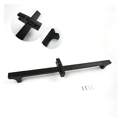 Ensemble de douche noir mat haute pression avec douchette ABS et support mural - 4
