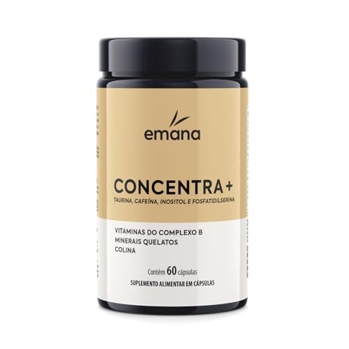 Emana Concentra+ com Vitaminas do Complexo B – 60 Cápsulas