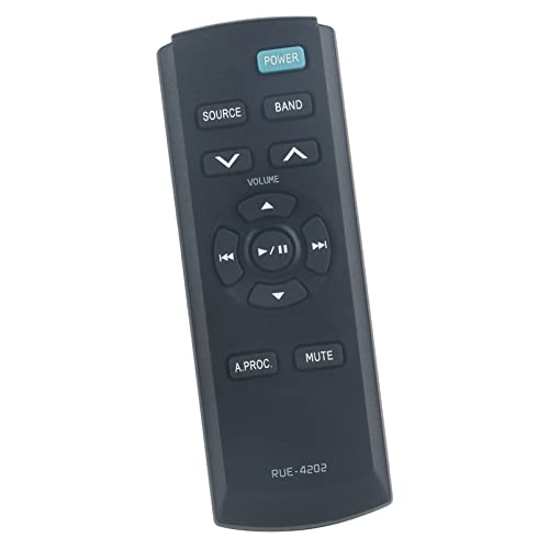 ALLIMITY Remote Control Replace fit for Alpine Car Radio Stereo RUE-4202 RUE 4202 RUE4202 CDA-137BTI CDE-192R INE-W920R INE-W925R INE-W997E46 UTE-93DAB X800D-ML X800D-S906 X800D-V447 X901D-G6 - Image 2