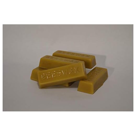 Cera de abeja natural, caja de 6 barras