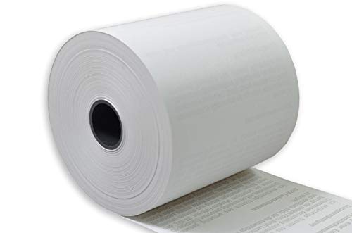 50 Stck. EC Thermorollen mit SEPA-Lastschrifttext 57mm x 25m x 12mm Rollen-Aussendurchmesser 45mm phenolfrei Cover