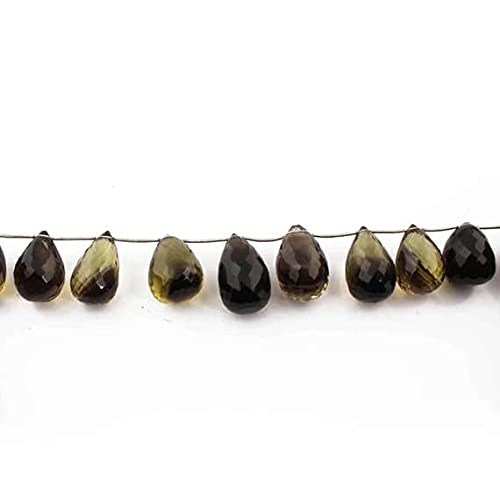 Quartz Citron briolettes de grande taille pour remplacer les pierres ternes de vos bijoux