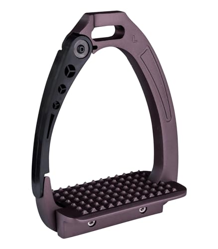 WALDHAUSEN Sicherheitssteigbügel Pro, braun matt, 12cm