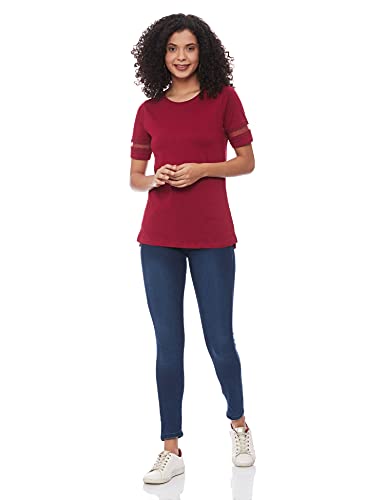 Image of Max Women's Solid Regular Fit Top