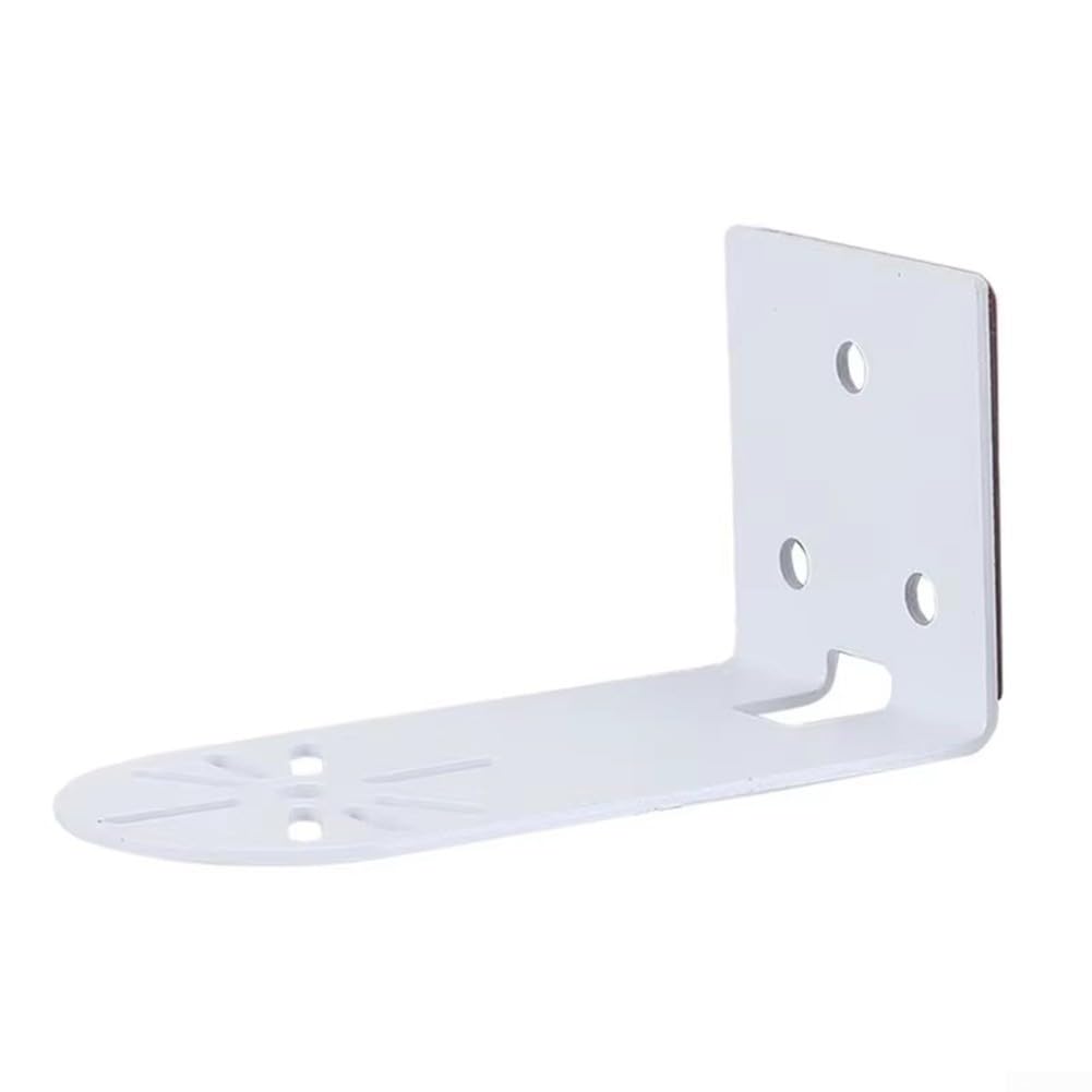 Soporte de montaje en forma de L fabricado con hierro para cámaras PTZ con diseño de base de pegamento para una instalación limpia en la pared