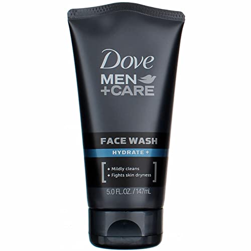 Dove Men + Care Face Wash, Hydrate, 5 Oz (Pack of 3)