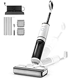 Redroad Wet Dry Vacuum Cleaner,22000pa Cordless Vacuum Mop with Self-Cleaning&Hot Drying,180° Lie-Flat Self-Propelled Floor Cleaner Machine,60Mins Long Runtime,LED Digital Display,Voice Prompts