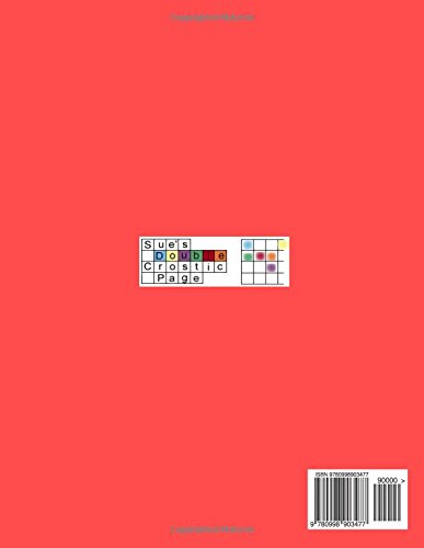 Punanacrostics - First Collection Ever Of Crostic Puzzles With Puns And Anagrams Clues: Punanacrostics First Collection Ever Of Crostic Puzzles With ... Of Sue Gleason's Doublecrostic Website #TOP1