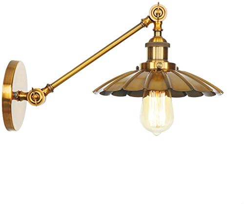Foco de pared E27 regulable para iluminar pasillos oscuros y porches interiores 6
