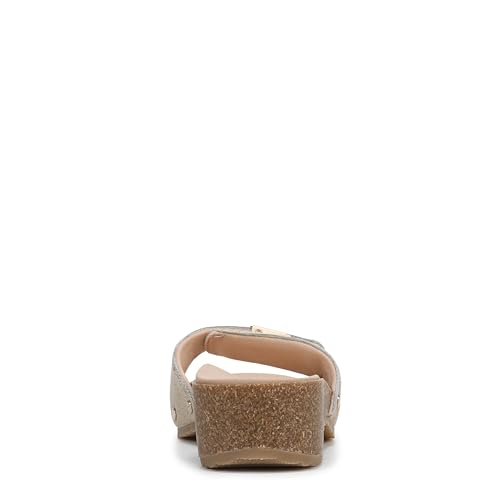 Dr. Scholl's Women's Original Flex Slide Sandal, Gold Metallic, 8.53