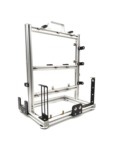 Magemata ITX ATX MATX EATX PC Frame Test Bench, Test Bench Open Air Case Water Cooling Fan Chassic, Open Air Frame Chassis Bracket, DIY Computer Motherboard Case Rack, Motherboard Chassis Set