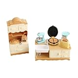Multifonction : cet ensemble de jouets de jeu pour enfants convient non seulement aux scènes de maison de poupée, mais l'ensemble peut également être utilisé comme accessoire de photographie ou comme décoration de bureau dans votre bureau à domicile.