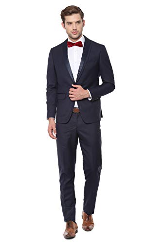 Louis Philippe Men's Poly Viscose Notch Lapel Suit Louis Philippe Men's Poly Viscose Notch Lapel Suit