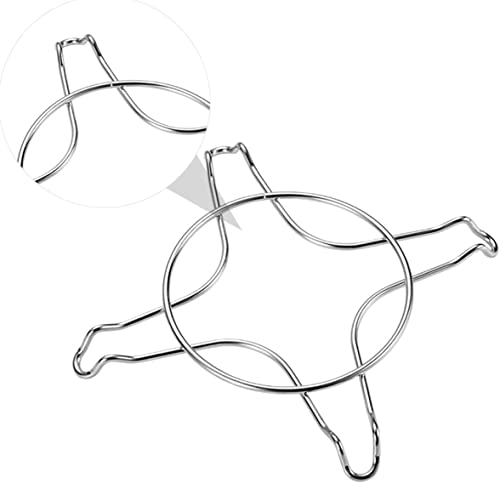 Universal-Gasherd-Unterstützung, Herd-Untersetzer, Herd-Pfannen-Unterstützung, Gasherd-Gestell, 3er-Set, rundes Dampfgarer-Gestell, Zubehör, Einmachgestell, Einmachgestell for Heißwasser-Einkocher, St – Bild 9