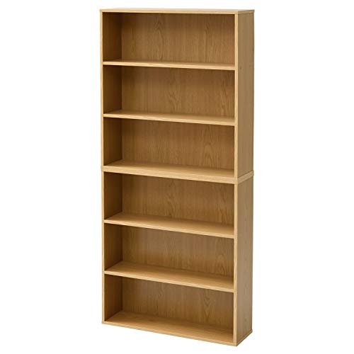 �R�P(YAMAZEN) �{�I �X���� ��e�� 6�i ��59×���s17×����134cm ���b�N �g���i ���C�g�u���E�� SCMCR-1360(LBR)