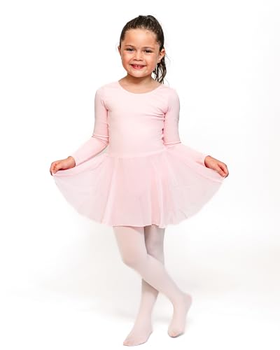 Stelle 2305-BA008-BP-90 Ballet Leotards For Girls Long Sleeve Toddler Dance Leotard Outfits thumb #3