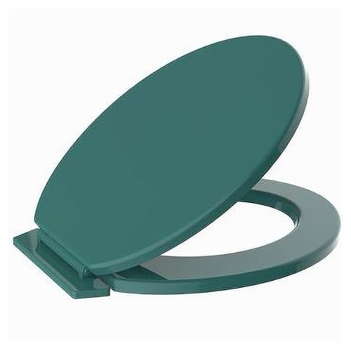 OISE ART STORE Trade Shop - Sedile Coprivaso WC Water Copriwater Bagno in PVC Universale Verde Scuro 59024 -