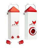 RentACoop Twin Cup Chicken Waterer and Feeder Set - 10lbs/2 Gal