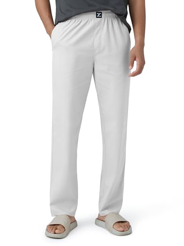 Image of XYXX Men's Pace Super Combed Cotton Regular Fit Solid Pyjamas | Dual Pockets, Ultra Light, Comfortable Lounge Pants for Men