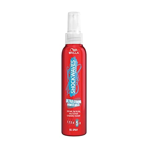 Wella Shockwaves Ultra Strong Power Hold Gel Spray, 150ml Cover