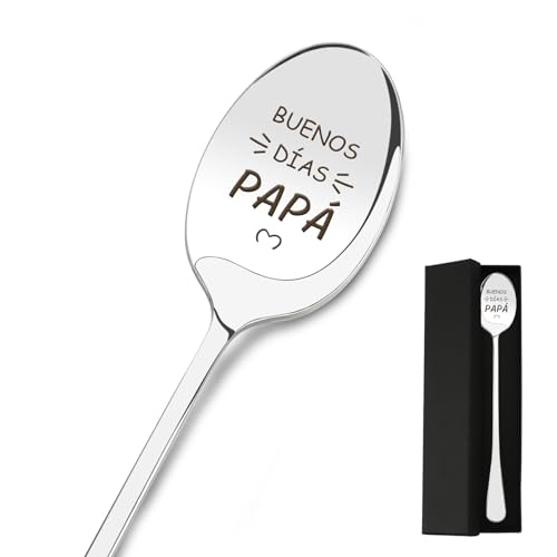 Día Del Padre Regalos Para Padres Regalo Dia Del Padre Original Regalo Papa Dia Del Padre Regalos Cumpleaños Padre Cucharas De Café Con Grabado Regalos Dia Del Padre 2025 Feliz Día Del Padre
