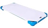 ROLLEE POLLEE White Microfiber Cot Sheets for Preschool or Daycare, Elastic Loops for Extra...
