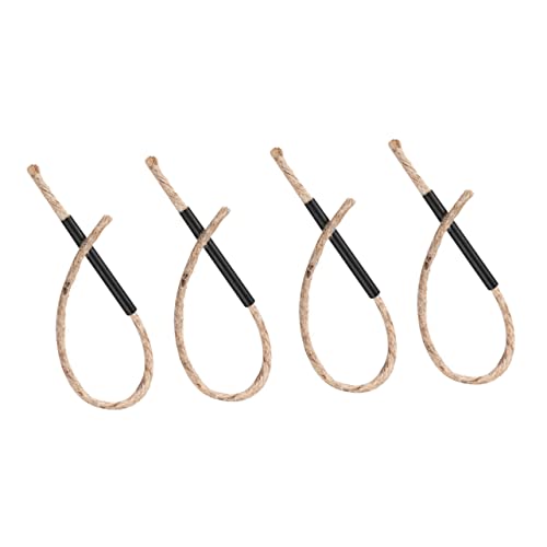 Gogogmee 4sets Survival Wick Cord Lightweight Camping Cords for Outdoor Activities Versatile and Wind Resistant for Hiking Night Fishing and Climbing Easy to Carry and Store