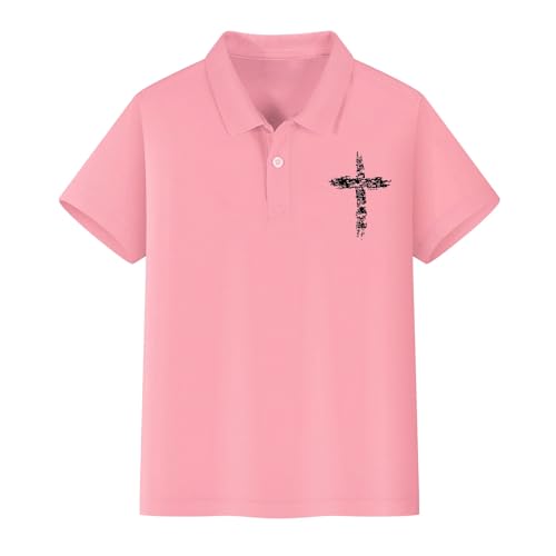 Girls Boys Pique Polo School Uniform for Teen Girls Button up Short Sleeve Golf Polo Shirt Dry Toddler Boy Polo4