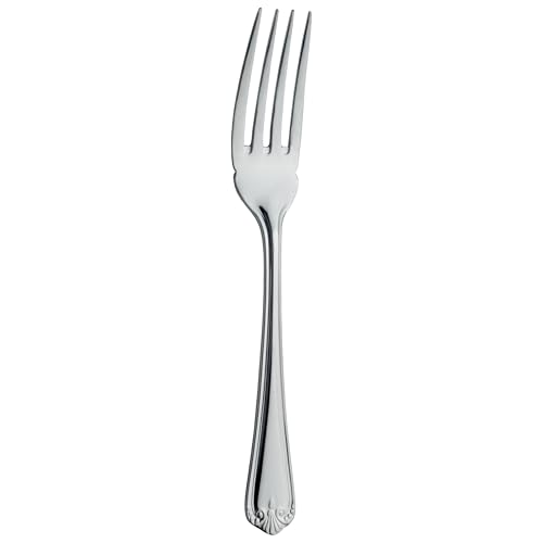 Grunwerg FIFJSR Jesmond Besteck 12er Set Fischgabel, Edelstahl, Silber, 12