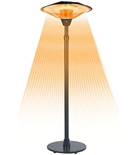 Amazon | ZAPJQL 屋外 ハロゲンヒーター 自立型 業務用 高速暖房 1500W