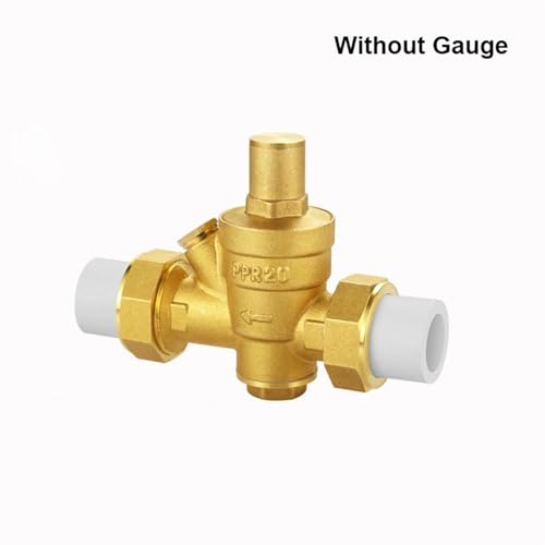 Régulateur de pression PPR 25 avec manomètre pour chauffe-eau