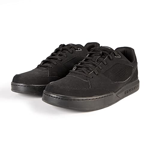 Endura Herren Hummvee Fahrradschuhe für Plattformpedale | Vielseitig | Bequem Radschuhe, Schwarz, 43