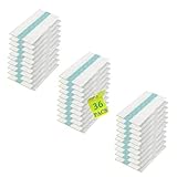 VACMOP Replacement Pads, Disposable Hard Floor Vacuum Cleaner and mop pad Replacement Pack. Compatible with VACMOP Pro VM252, VM251, VM250, Suitable for All Sealed Floors (36)