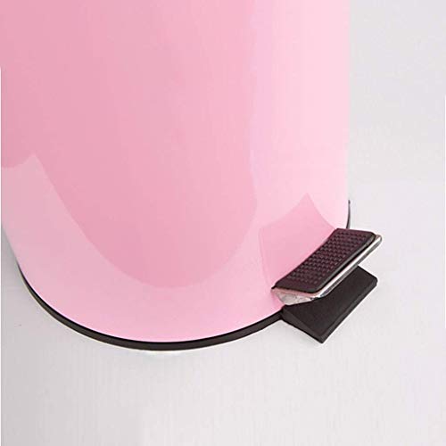 Bote de basura redondo para sala de estar y dormitorio elegante 6