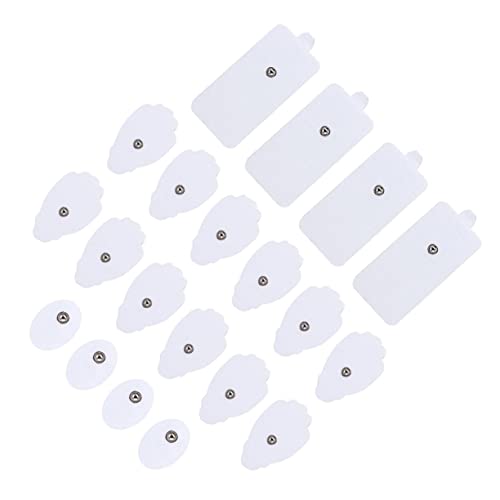 IWOWHERO 20pcs Fisioterapia Electrodo De No Tejidos (color Surtido)