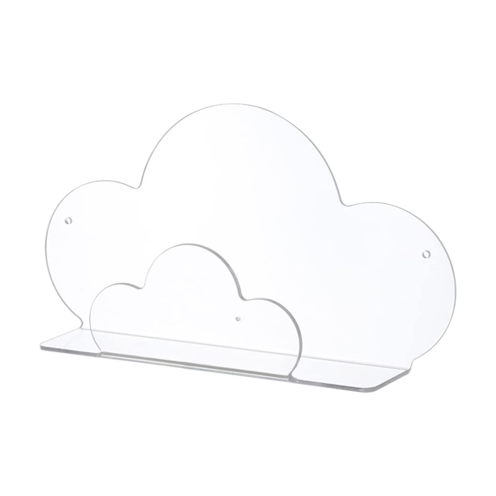 Étagère nuage acrylique pour embellir l'entrée et le porche de maison
