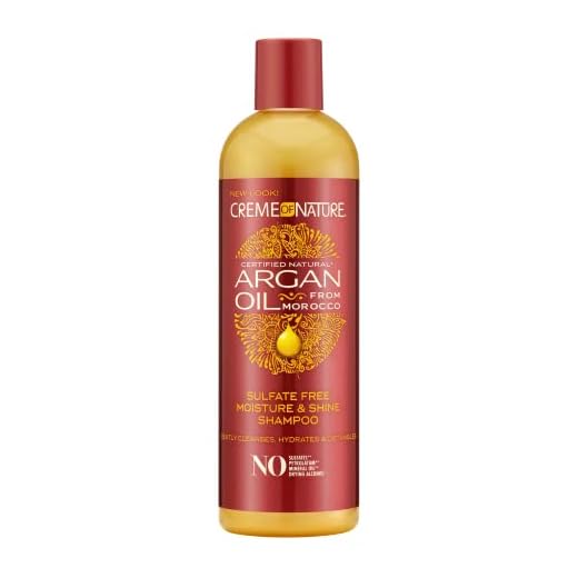 Creme Of Nature Argan Oil Sulfate-Free Moisture & Shine Shampoo