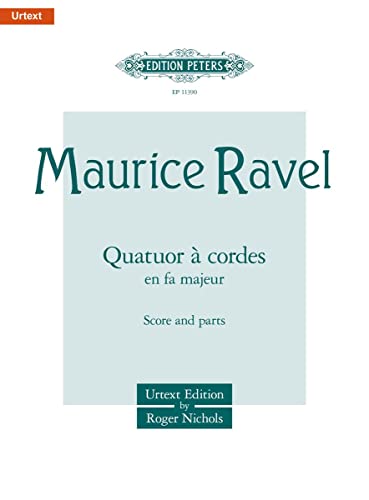 Ravel: String Quartet (Score & Set of Parts)