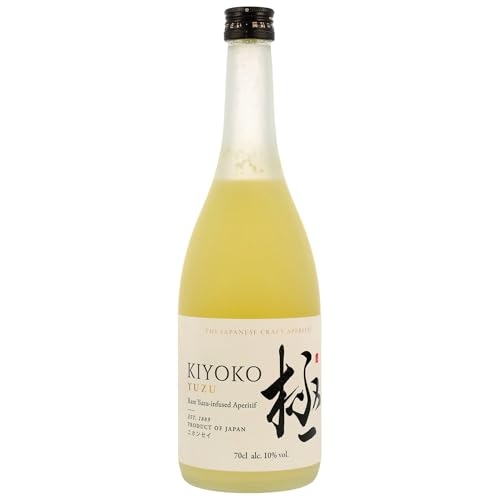 Kiyoko Yuzu Aperitif | Spritziger Sommergenuss | Aperitif auf Japanisch | 10% vol. | 700ml