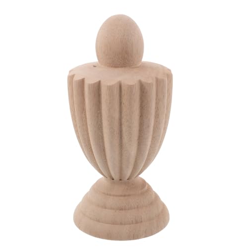 Remate de madera de escalera elegante de diseño europeo exclusivo