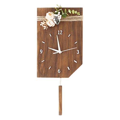 Horloge murale de ferme silencieuse pour une ambiance zen dans le salon
