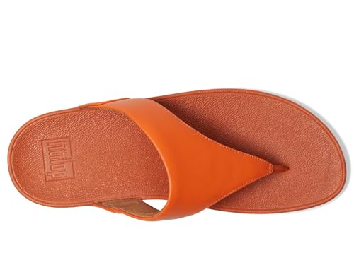 Image of FitFlop womens Lulu Leather Toe Post