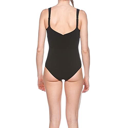 Arena Women's Standard Bodylift Tummy Control Wing Back One Piece Shaping Swimsuit, Vertigo C Cup, 36 #TOP4