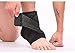 Nonslip Breathable Ankle Brace with Adjustable Compression Wrap Support Foot Stabilizer for Arthritis, Injury Recovery, Joint Pain, Ankle Sleeve Guard for Sports Basketball, Football, Soccer, Running