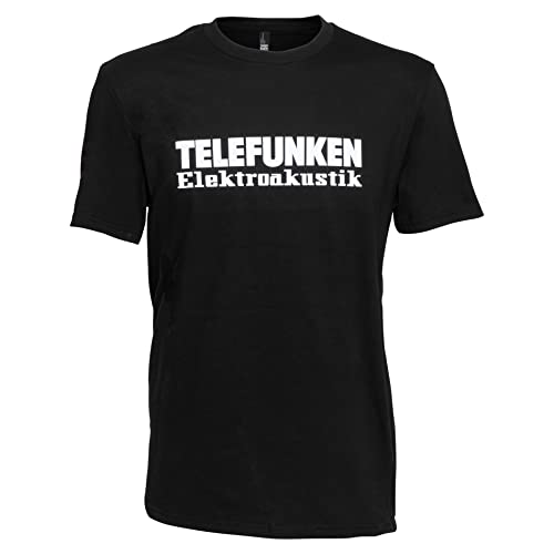 TELEFUNKEN Elektroakustik Classic T-Shirt (Black, Small)