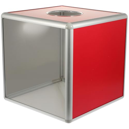 Urne en alliage d'aluminium boîte transparente pour tirage au sort