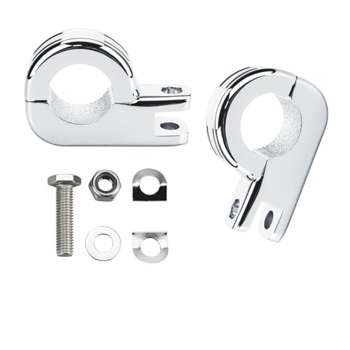 Repose-pieds moto 32mm pour Road King et Street Glide avec protection moteur