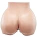VEVOR Silicone Butts, 100% Silicone Hip Enhancer Shapewear Panty, Fake Buttock Enhancers Pants for Crossdresser, Transgender, Cosplay, Drag Queen (Brown)