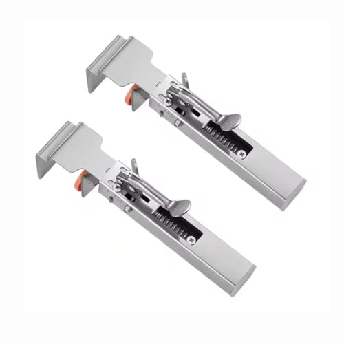 Gujdnhderq 引き出し固定クリップ 引き出し前部取り付けクリップで、引き出しパネルを正確かつ迅速に設置できます。調整可能なクランプ